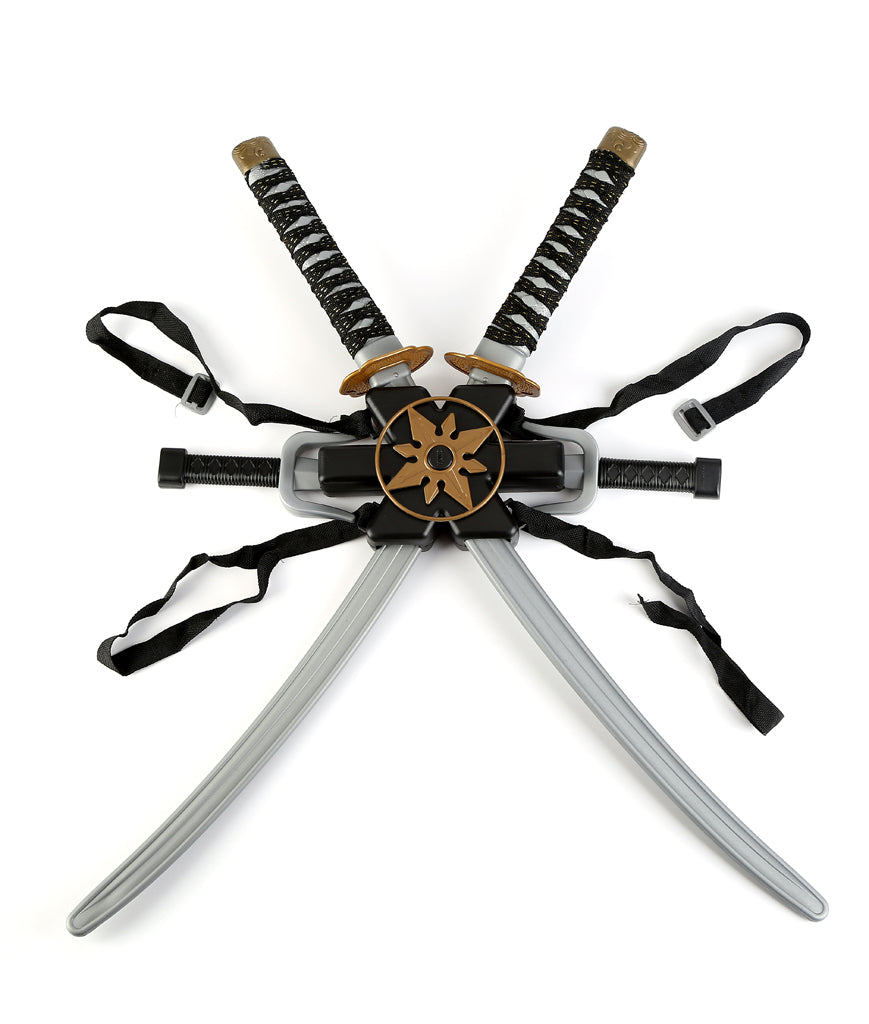 Twin Ninja Sword Stick Set