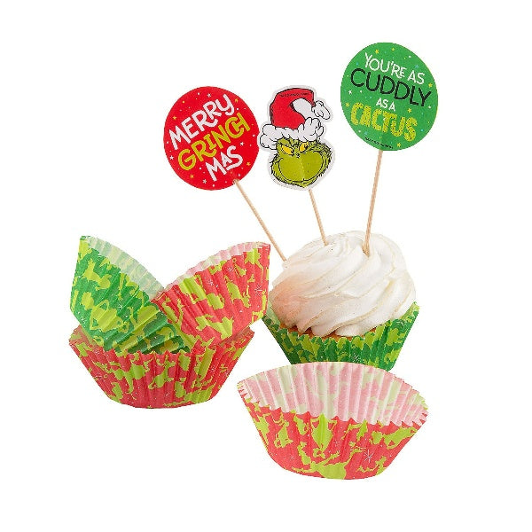 dr seuss hat cupcake toppers