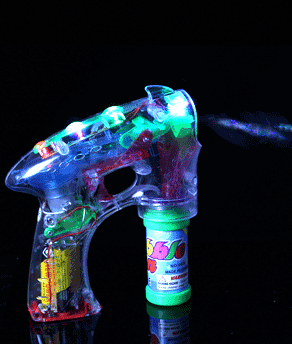 Light Up Bubble Gun 7
