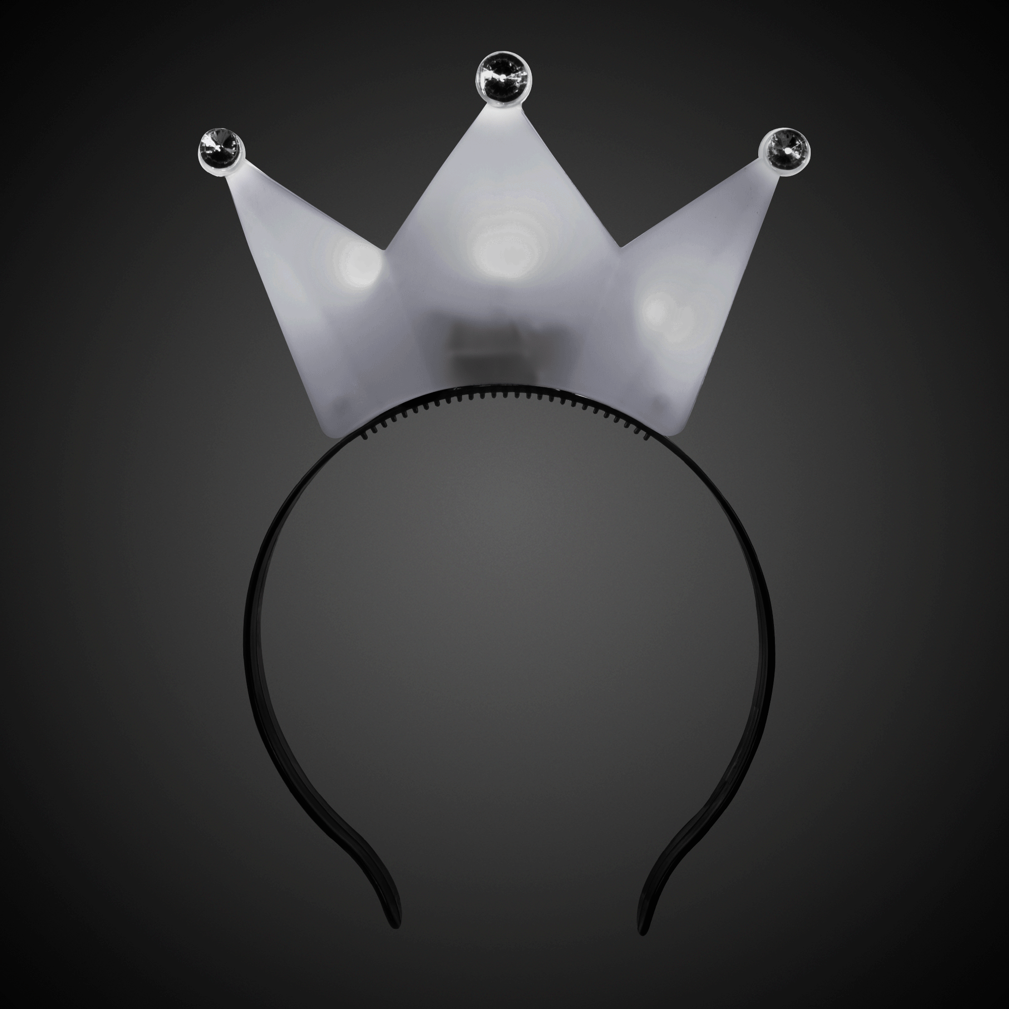 Party Decor Light Up Princess Crown LED Headband Flashing Accessories  Headwear