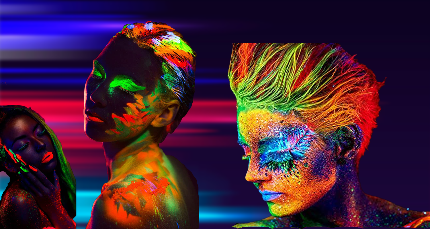 The Best UV Body Paint - Glows Under Blacklight - Made in USA