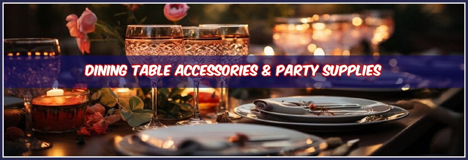 Top 8 Essential Party Supplies For Dining Table!