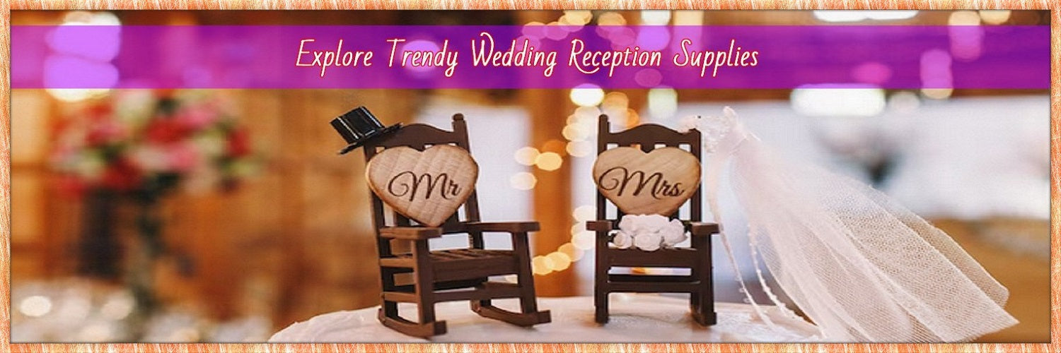 Top 7 Trendy Wedding Reception Supplies 2025