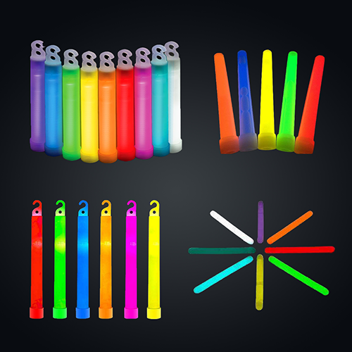 JOYIN 200 Pcs Mini Glow Sticks Bulk with 8 Colors for Party Supplies,  Glow-In-Th