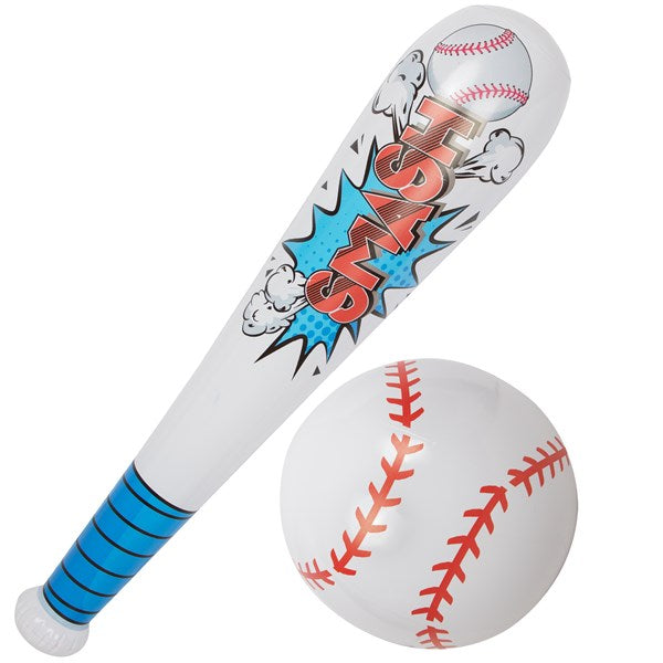 LED Inflatable Baseball & Bat Set