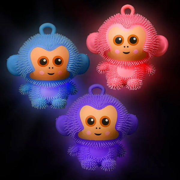 8 Light-Up Puffer Monkey