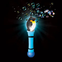 12" Emperor Penguin Light-Up Bubble Blower