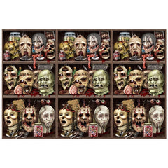 Scary Heads 30' Backdrop