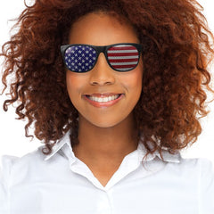 American Flag Patriotic Party Sunglasses