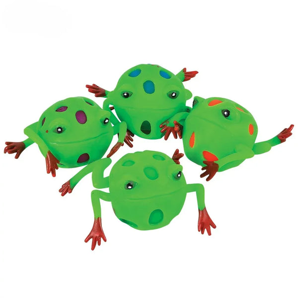 3 Frog Squeeze Mesh Ball