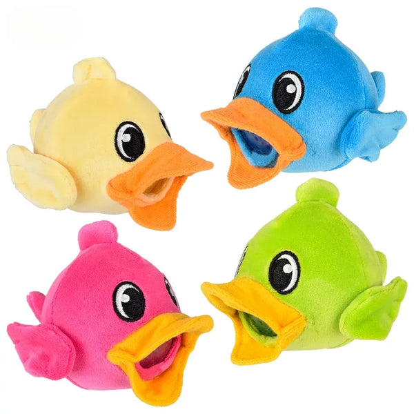 3 Ducky Squeezy Bead Plush