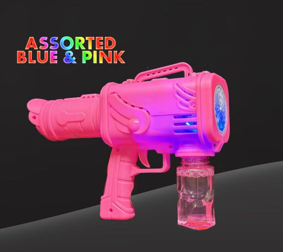 Flashing Bazooka Bubble Gun