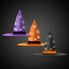 LED Light Up Witch Hats