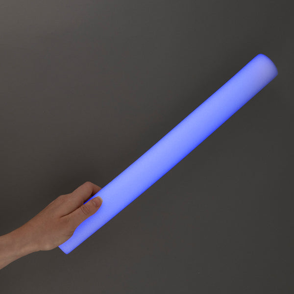 LED Light Up Flashing 18 Inch Purple Foam Stick Baton