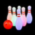 8" Light-Up Bowling Set