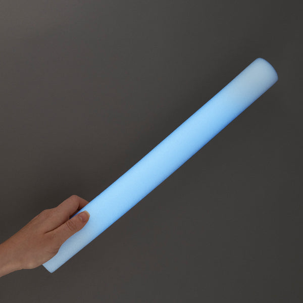 White LED Light Up Flashing Foam Stick