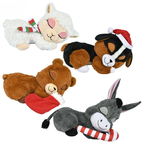 11 Dozy Christmas Plush Assortment