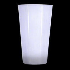 LED Light Up 16 oz Acrylic Glow Glasses - White