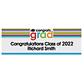 Congrats Grad Graduation Custom Banner - Medium