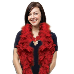 Red Feather Boa