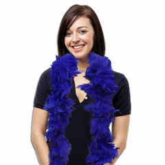 Royal Blue Feather Boa