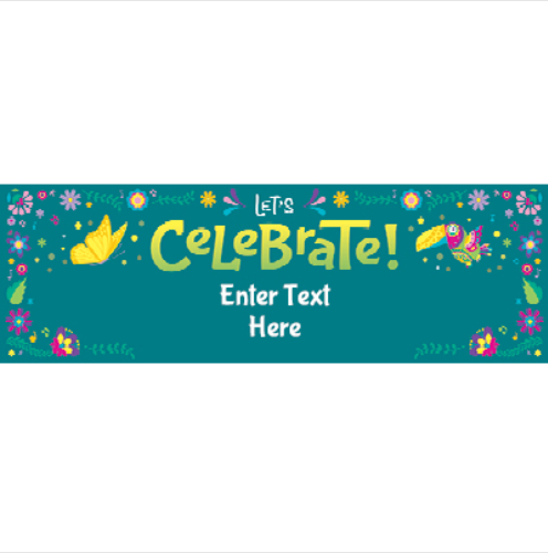 Personalized Enchanted Party Banner - Large