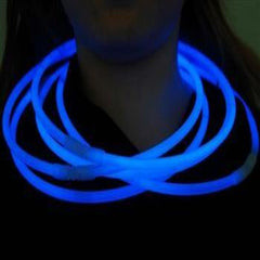 Blue Glow Stick Necklaces Bulk | PartyGlowz.com