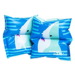 Kid's Armband Swim Floaties with Shark Prints