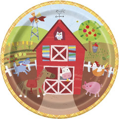 Barn Party Dinner Plates