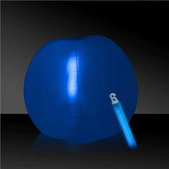 12 Inch Glow in The Dark Blue Beach Ball