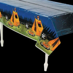 Camp Adventure Plastic Tablecloth