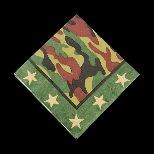 Camouflage Luncheon Napkins