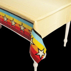 Comic Superhero Plastic Tablecloth