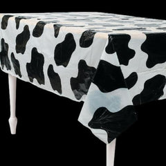 Cow Plastic Tablecloth