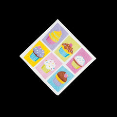 Cupcake Sprinkles Beverage Napkins