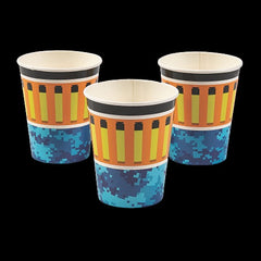 9 Oz Dart Battle Party Paper Cups