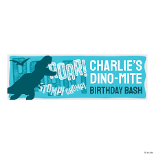 Dinosaur Custom Banner - Small