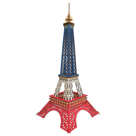 Natural Wood 3D Puzzle 23 High Eiffel Tower