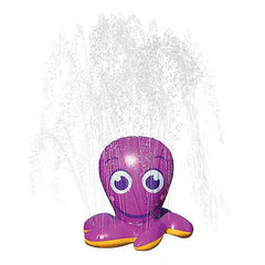 17 Inch Inflatable Purple Octopus Water Sprinkler