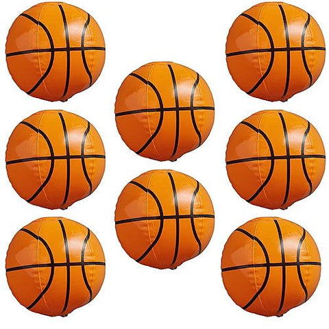 5 Inch Inflatable Basketballs | PartyGlowz.com