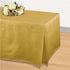 Gold Rectangular Vinyl Table Cover