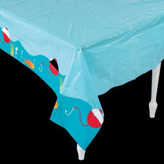 Little Fisherman Plastic Tablecloth