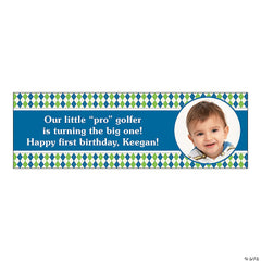 Golf Par-Tee Party Photo Custom Banner - Small