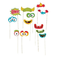 Silly Monster Photo Stick Props