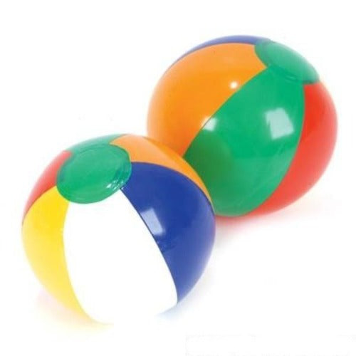 6 Multicolored Beach Ball