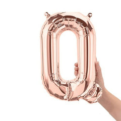 16  Letter Q - Rose Gold (Air-Fill Only)