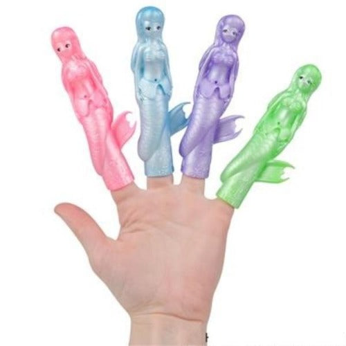 6 Mermaid Finger Puppet