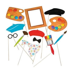 Little Artist Photo Stick Props