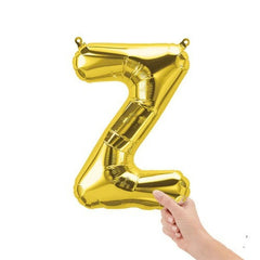 16  Letter Z - Gold (Air-Fill Only)