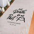 Personalized Halloween Wedding Aisle Runner